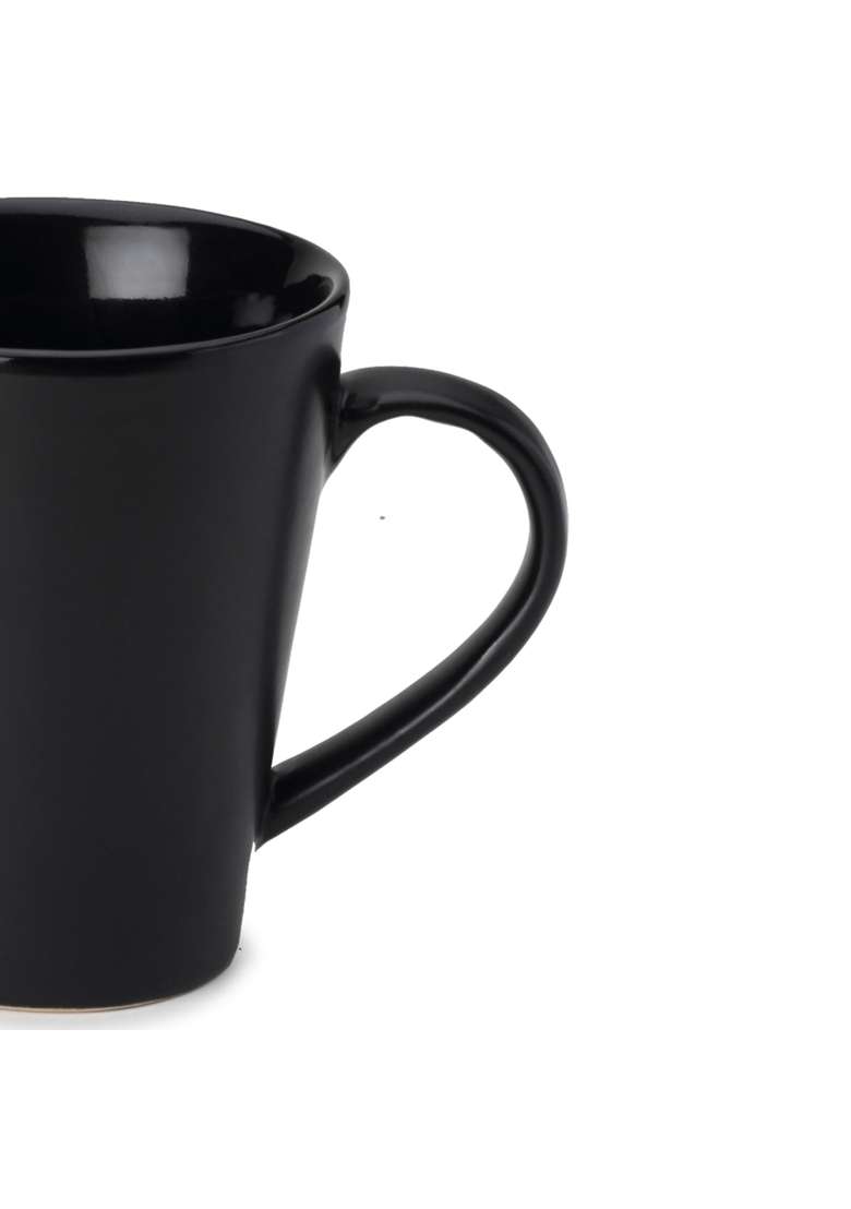 Bodhi House Ceramic Serving Tea Coffee Mug | 350 ml | 11.8 fl oz | 2-Piece Set | Dishwasher Safe | Microwave Safe - Indya