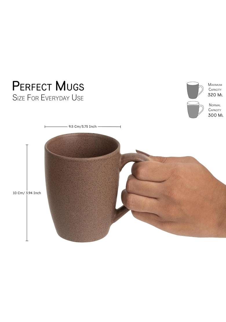 Bodhi House Handcrafted Ceramic Coffee Mug | 300 ml | 10.1 fl oz - Indya