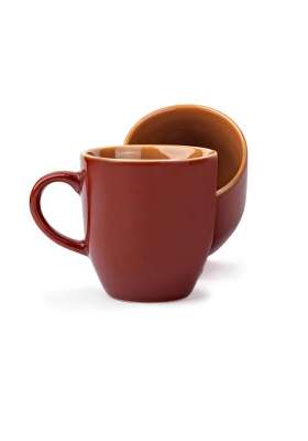 Shay Ceramic Coffee Mug Set | 300 ml | 10.1 fl oz | 2-Piece Set | Microwave Safe