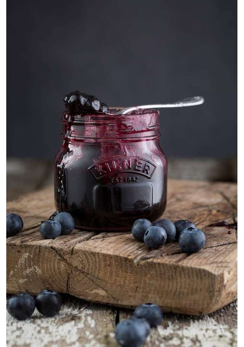 Kilner Premium Airtight Small Glass Preserving Jar with Screw Lid for Storing | 250 ml | 8.5 fl oz | Dishwasher Safe | Leak Proof - Indya