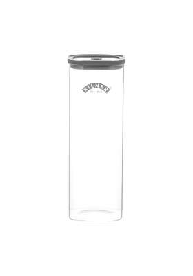 Kilner Premium Fresh Storage Airtight Glass Jar with Vacuum Seal for Cereals | 2 L | 2.1 Qt | BPA Free