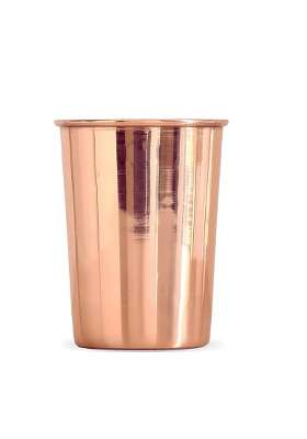 Adoko Pure Copper Tumbler | 300 ml | 10.1 fl oz | Handcrafted