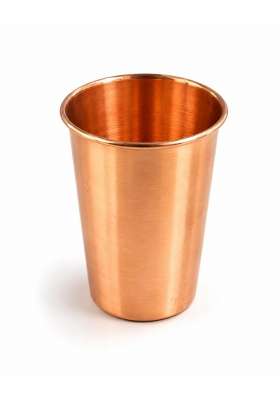 i2collections Pure Copper Water Glass Tumbler | 300 ml | 10.1 fl oz