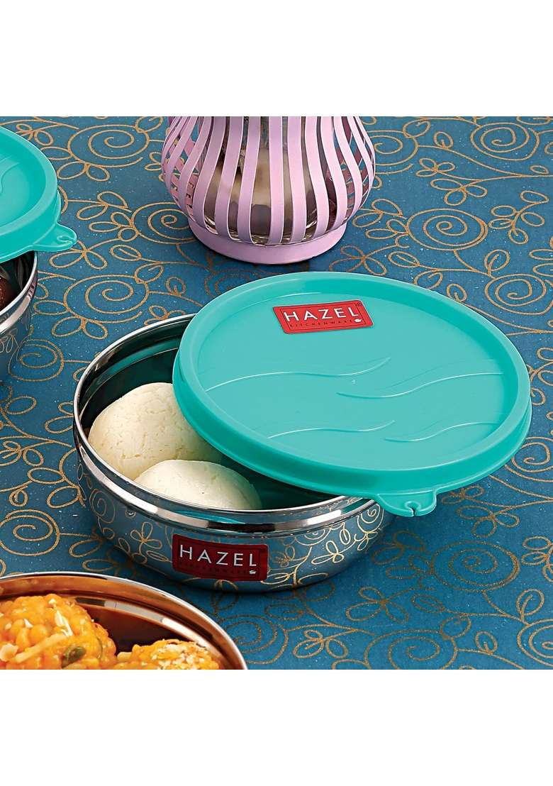 HAZEL Stainless Steel Storage Container | 300 ml | 10.1 fl oz - Indya
