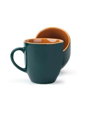 Shay Ceramic Coffee Mug Set | 300 ml | 10.1 fl oz | 2-Piece Set | Microwave Safe