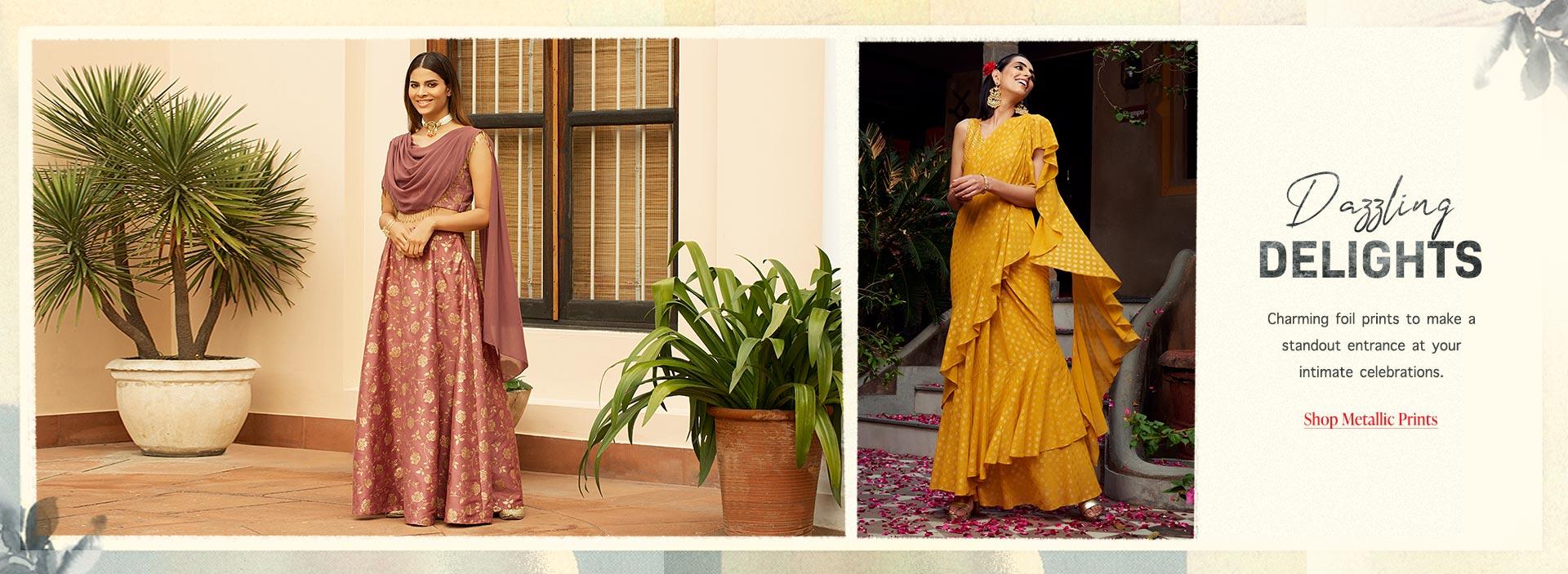 Indian Designer Wear Online Fashion Shopping Site for Women Indya