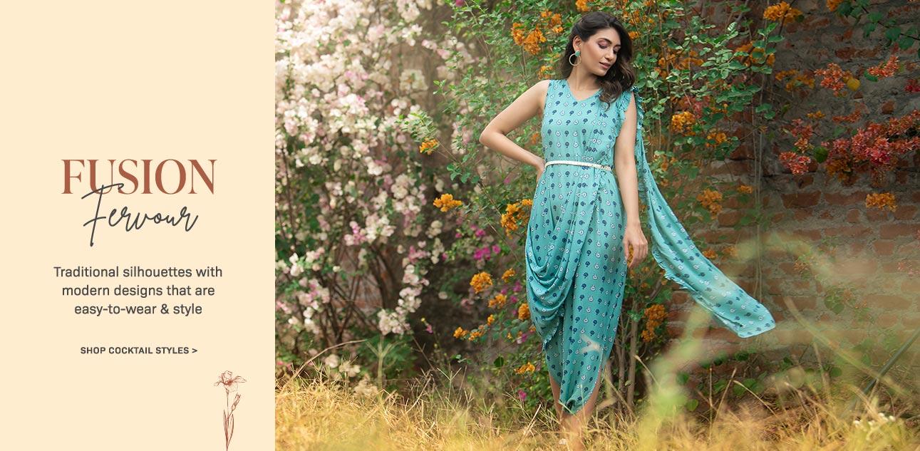 Indian Designer Wear Online Fashion Shopping Site for Women Indya