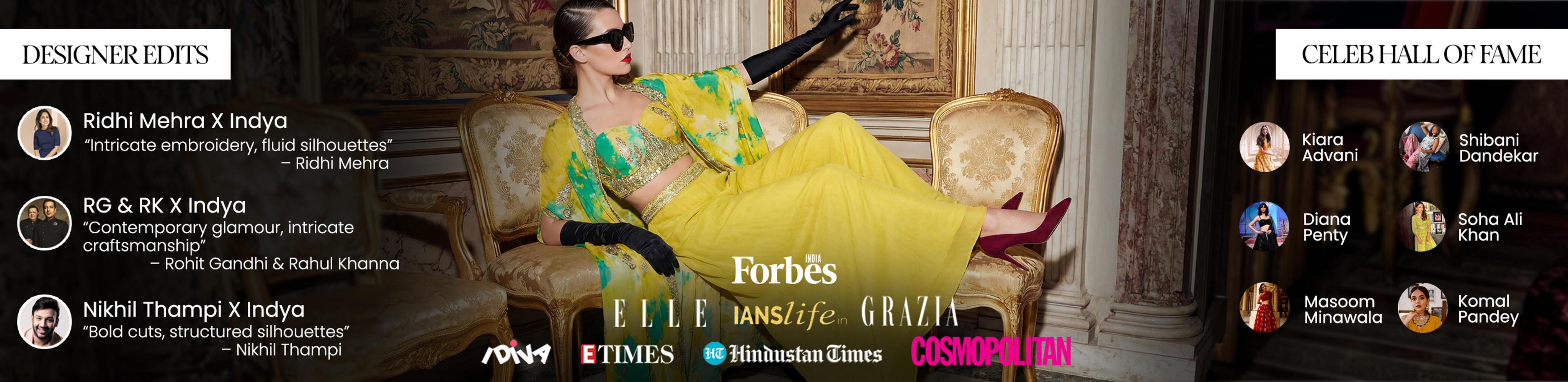 Blue Printed Flared Fit And Flare Ethnic Dresses