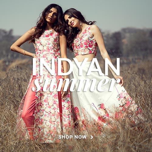 indo western summer dresses