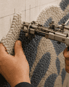 hand-tufted