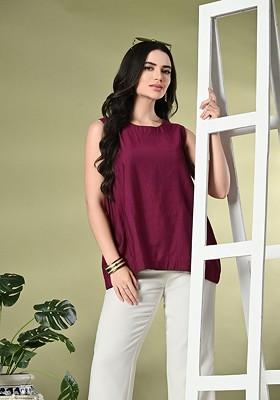 Buy Women Embellished Sleeveless Casual Tops 30234961 Kurtas