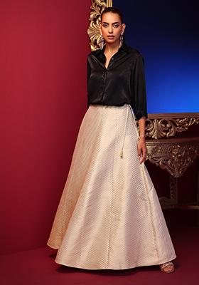 Banarasi Skirt Dress - Buy and Slay