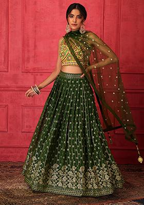 45 Red Bridal Wedding Lehenga - Compel to Get Married Soon