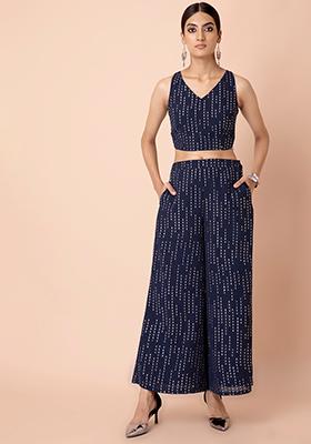 Buy Palazzo For Women Girls Palazzo Set Online India Buy Palazzo Online   The Silhouette Store