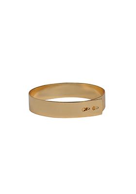 Smooth Gold Ankle Cuff Online | Women's Jewelry | FabAlley.com