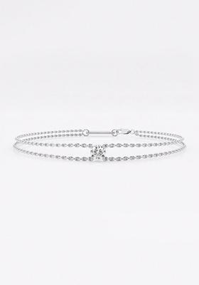1/2 ctw Round Lab Grown Diamond Equity Bracelet-7 Inches