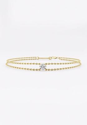 1/2 ctw Round Lab Grown Diamond Equity Bracelet-7 Inches
