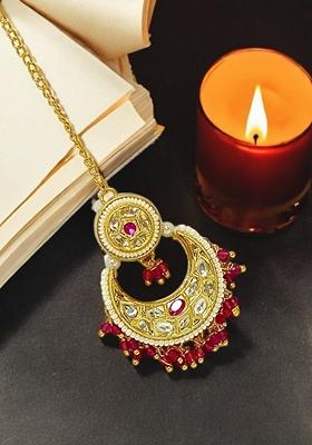 Gold Plated Maang Tikka