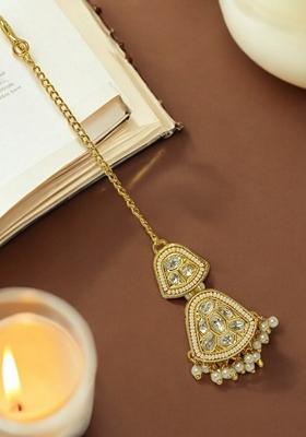 Gold Plated Maang Tikka