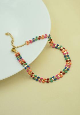 Golden Alloy Anklet