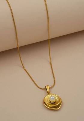 Golden Alloy Pendant