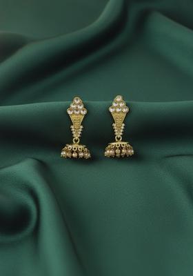 Golden Stainless Earrings Set