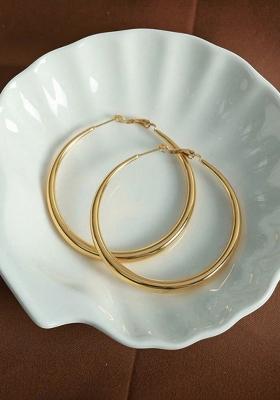 Gold Alloy Earrings