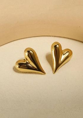 Gold Alloy Earrings