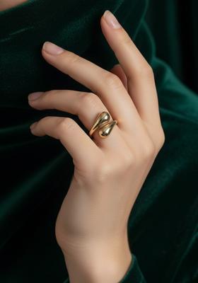 Golden Stainless Ring