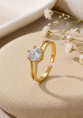 Golden Alloy Ring