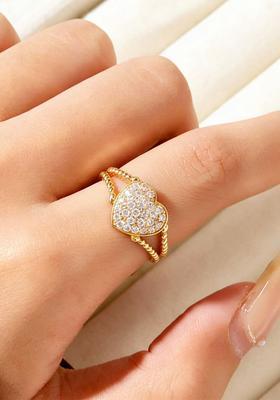 Golden Alloy Ring