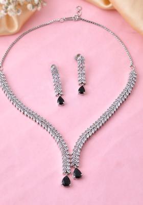 Black Stainless Steel Jewellery Set