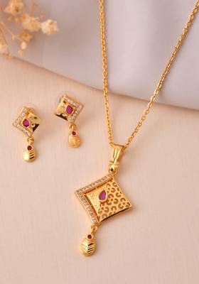 Gold Stainless Steel Pendant