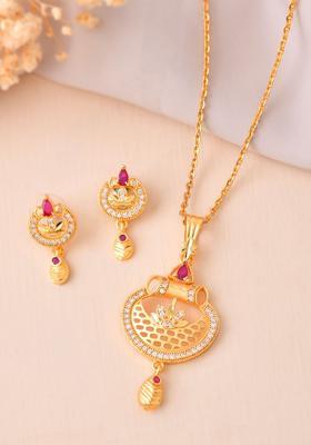 Gold Stainless Steel Pendant