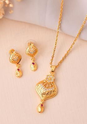 Gold Stainless Steel Pendant