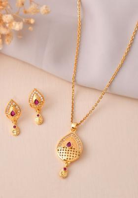 Gold Stainless Steel Pendant