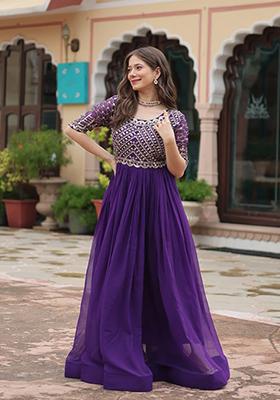 Made to Measure Bright Zari and Sequin Embroidered Flared Lehenga Set