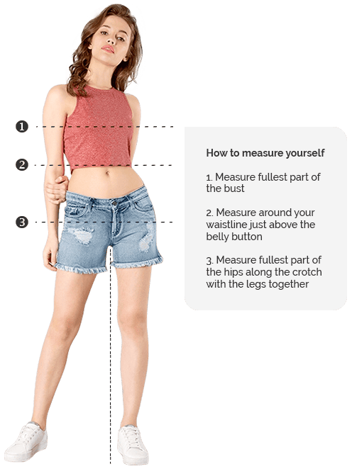 Women s Clothing Size Guide Size Guide For Ladies s Wear FabAlley